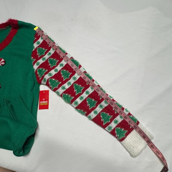 Ugly Christmas Sweater Dress XXL Candy Cane jingle - Picture 7 of 15